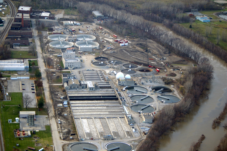 Water Pollution Control Aerial