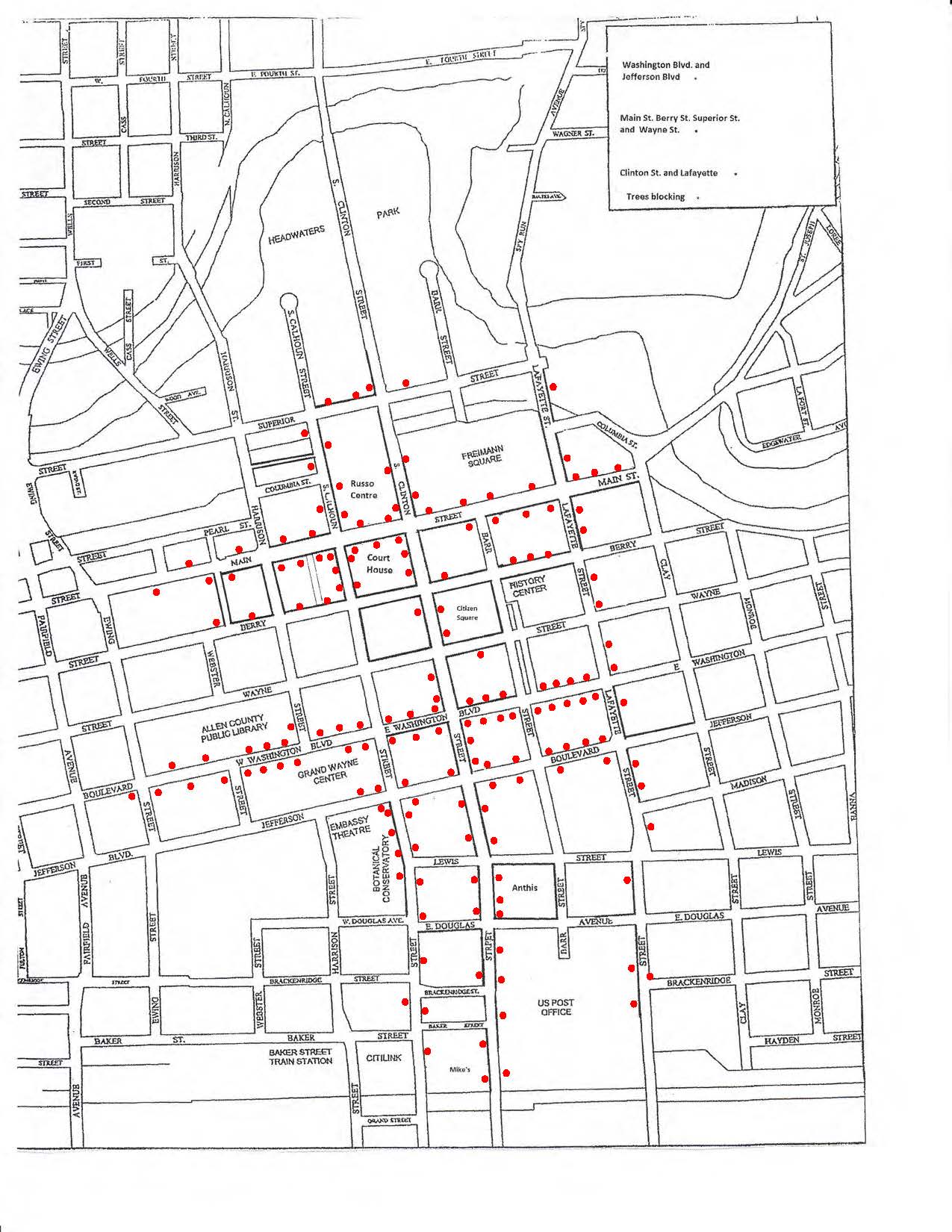Fort Wayne Indiana Map Map - City Of Fort Wayne